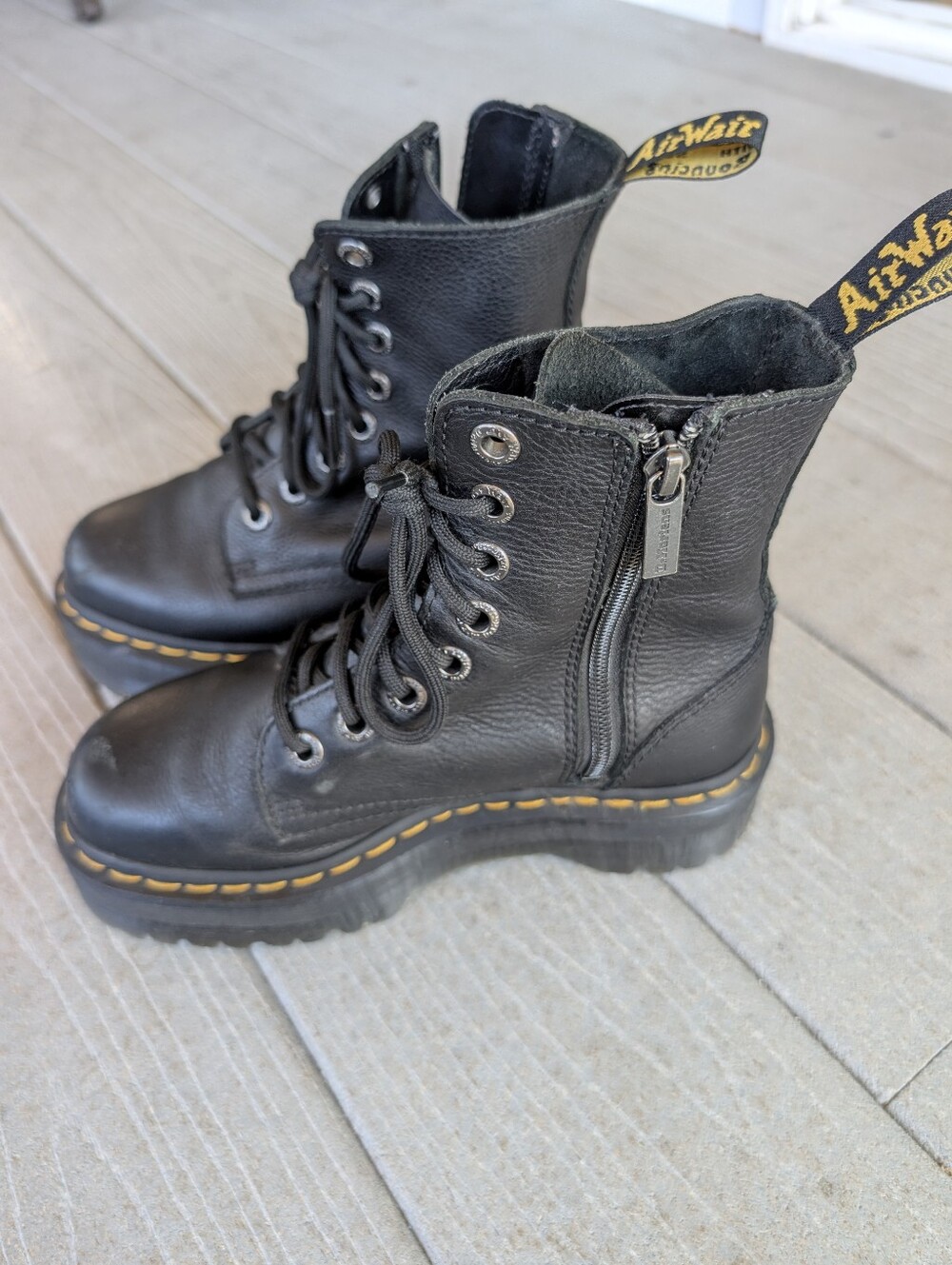 Dr. Martens Jadon Style Platform Boots - Picture 4 of 6